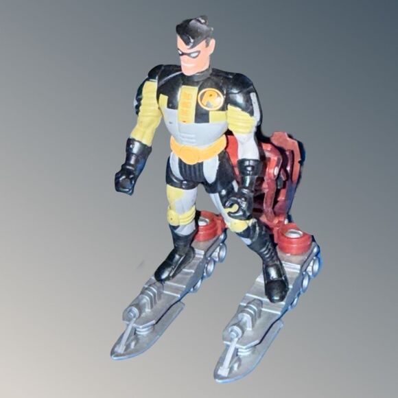 1997 Kenner BATMAN the Animated Series Ski Blast Robin Action Figure A29 - Picture 5 of 6